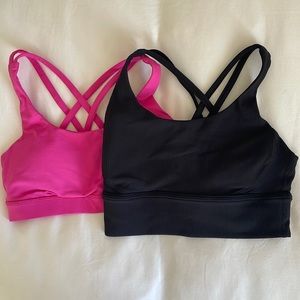 *never worn* LuluLemon sport bras size 2